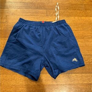 Tracksmith Session Navy Shorts size S